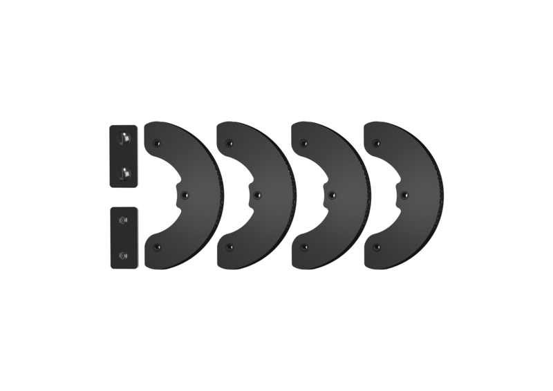 ARP2120 52cm SNOW BLOWER RUBBER PADDLE (PAIR) FOR SN2120EAP Ego Power+