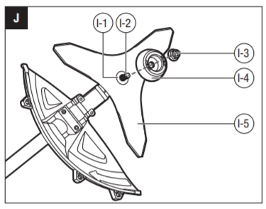 Brush Cutter Attachment Figure J